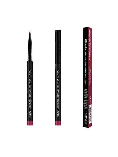 [888432934816] ABSOLUTE NY GLIDE & GLAM GEL LIP LINER - RETRO RED MDGL10
