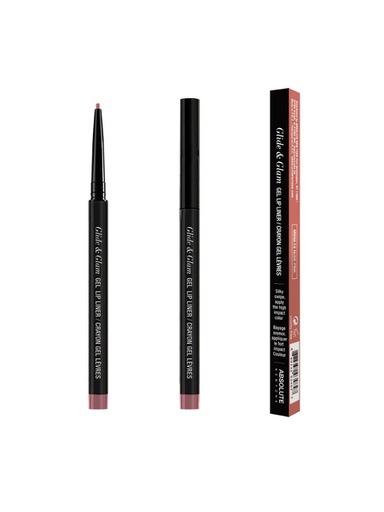 [888432934823] ABSOLUTE NY GLIDE & GLAM GEL LIP LINER - SOFT ROSE MDGL11