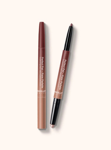 [888432911237] ABSOLUTE NY PERFECT PAIR LIP DUO - SUGAR SPICE ALD01