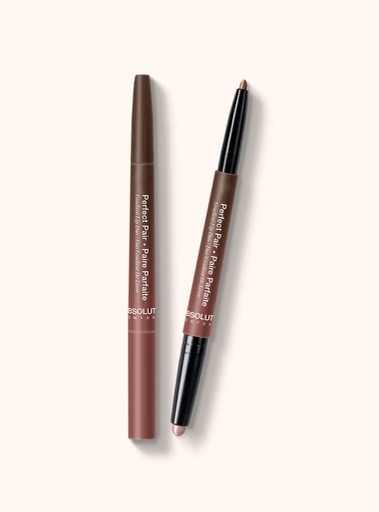 [888432911282] ABSOLUTE NY PERFECT PAIR LIP DUO - MALTED CHAI ALD06