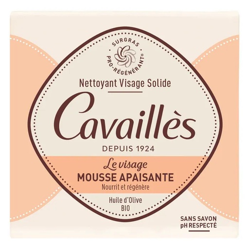 [3596490007164] ROGE CAVAILLES NETTOYANT VISAGE SOLIDE LE VISAGE MOUSSE APAISANTE 70G