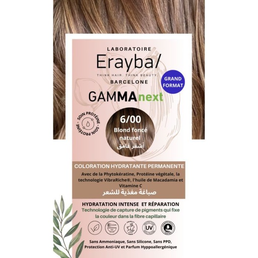 [8436022393455] ERAYBA GAMMA NEXT 6/00 BLOND FONCE NATUREL 100ML