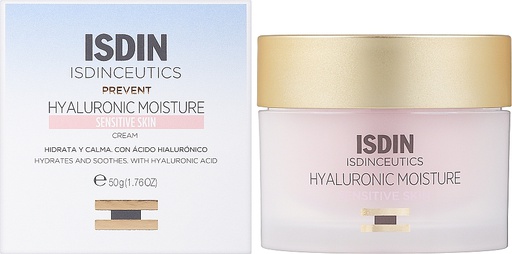 [8429420223585] ISDIN CEUTICS PREVENT HYALURONIC MOISTURE CREAM PEAU SENSIBLE 50G