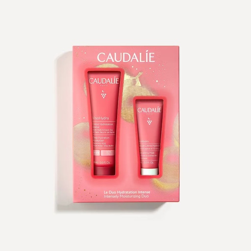 CAUDALIE COFFRET LE DUO HYDRATATION INTENSE - VINOHYDRA CREME HYDRATATION INTENSE & MASQUE-CREME