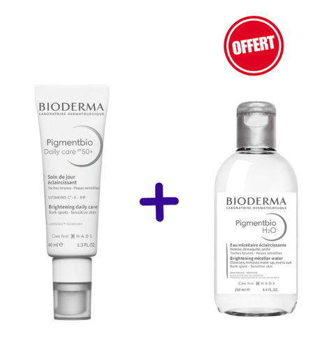 BIODERMA PACK PIGMENTBIO SPF50+ 40ML + SENSIBIO H2O 250ML OFFERT