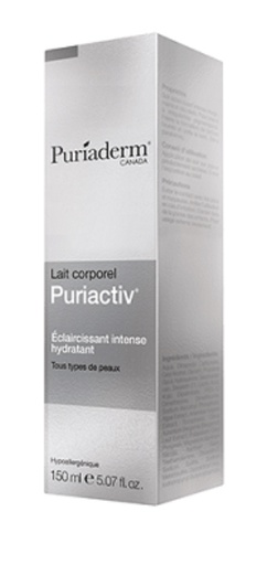 PURIADERM PURIACTIV LAIT ECLAIRCISSANT 150ML