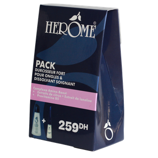 HEROME PACK DURCISSEUR FORT + DISSOLVANT