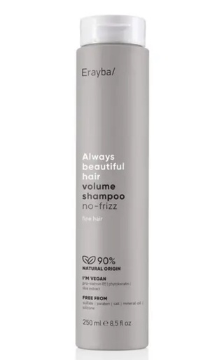 [8436022917323] ERAYBA VOLUME SHAMPOO NO-FRIZZ VEGAN 250ML 