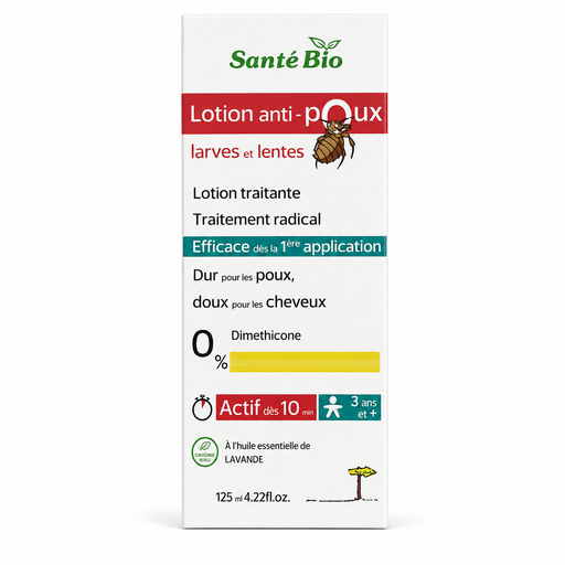 [6118069623970] SANTE BIO LOTION ANTI-POUX 125ML