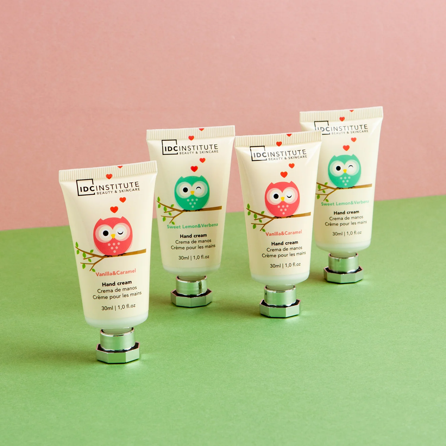 IDC INSTITUTE HAND CREAM OWL VANILLA ET CARAMEL 30ML 46802 