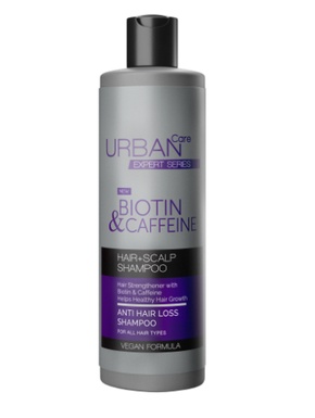 URBAN CARE EXPERT BIOTIN ET CAFFEINE HAIR+SCALP  ANTI-HAIRFALL SHAMPOO 350ML