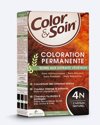 [3525720003904] COLOR & SOIN CHATAIN NATUREL 4N