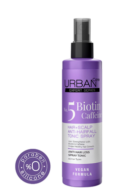 URBAN CARE EXPERT BIOTIN & CAFFEIN HAIR + SCALP SPRAY 200ML 