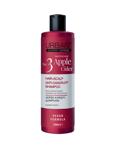 [8680690709975] URBAN CARE APPLE CIDER ET SALICYLIC ACID N°3 HAIR+SCALP ANTI-DANDRUFF SHAMPOO 350ML