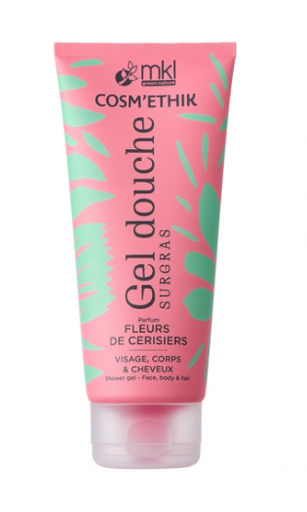 [3760162120912] MKL COSM'ETHIK GEL DOUCHE FLEURS DE CERISIERS BIO 200ML 