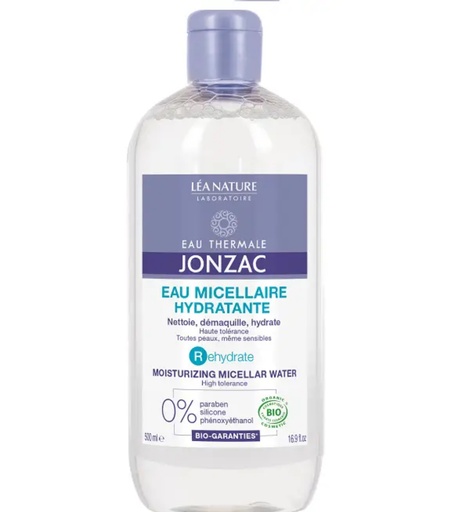 [3517360027259] JONZAC REHYDRATE EAU MICELLAIRE HYDRATANTE 500ML 
