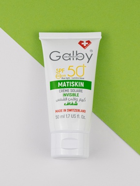GALBY MATISKIN CREME SOLAIRE INVISIBLE SPF50+ 50ML