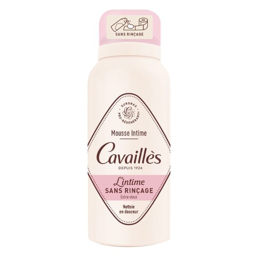 [3596490007713] ROGE CAVAILLES MOUSSE INTIME L’INTIME SANS RINCAGE EXTRA-DOUX 100ML  
