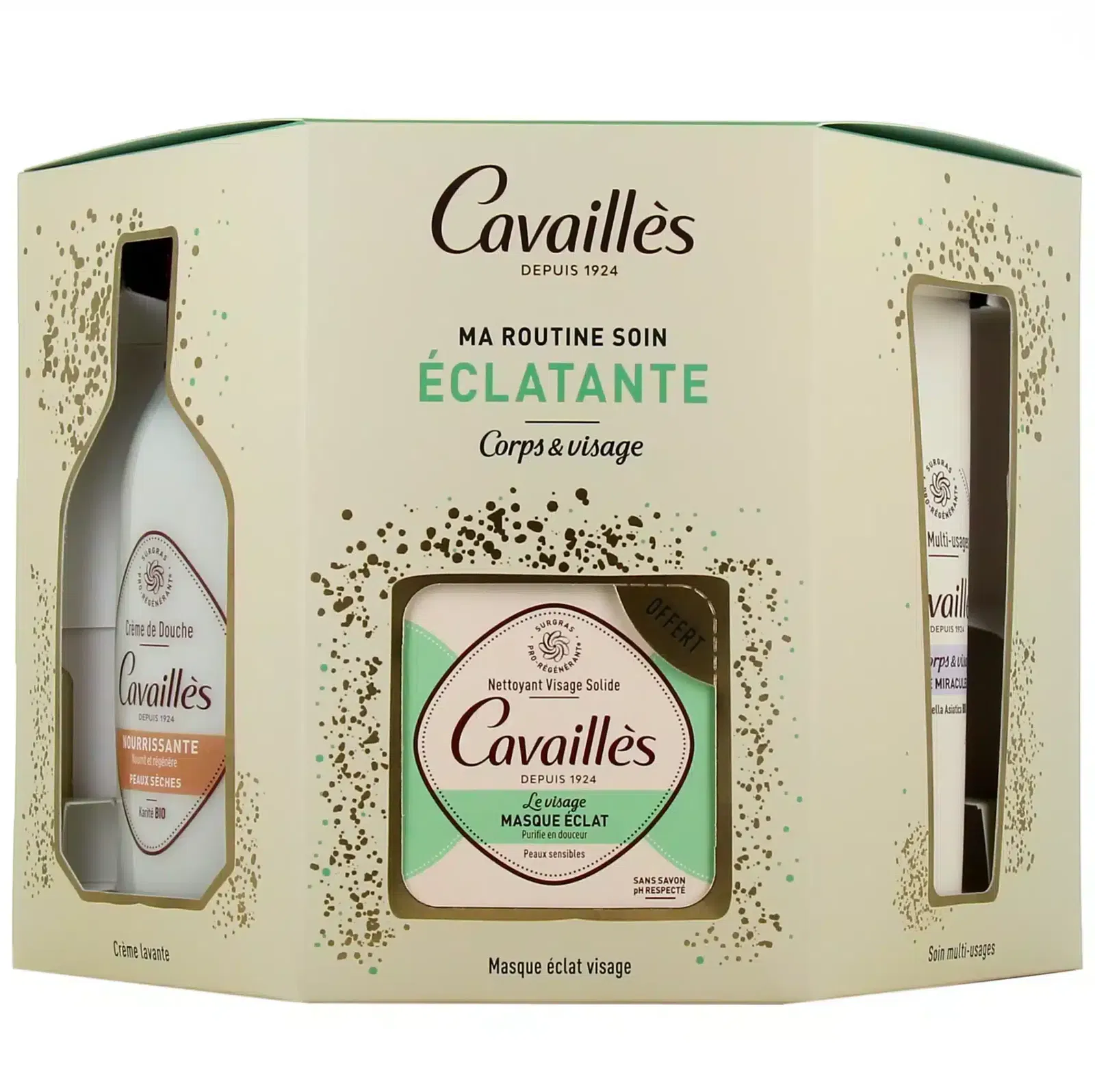 ROGE CAVAILLES COFFRET MA ROUTINE SOIN ECLATANTE 