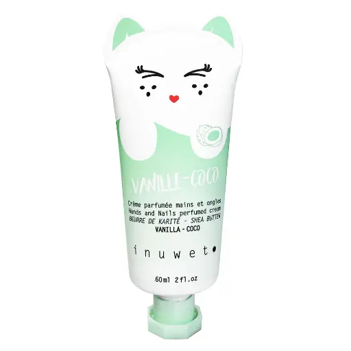 [3662232004897] INUWET CREME PARFUMEE MAINS ET ONGLES VANILLE COCO 60ML 