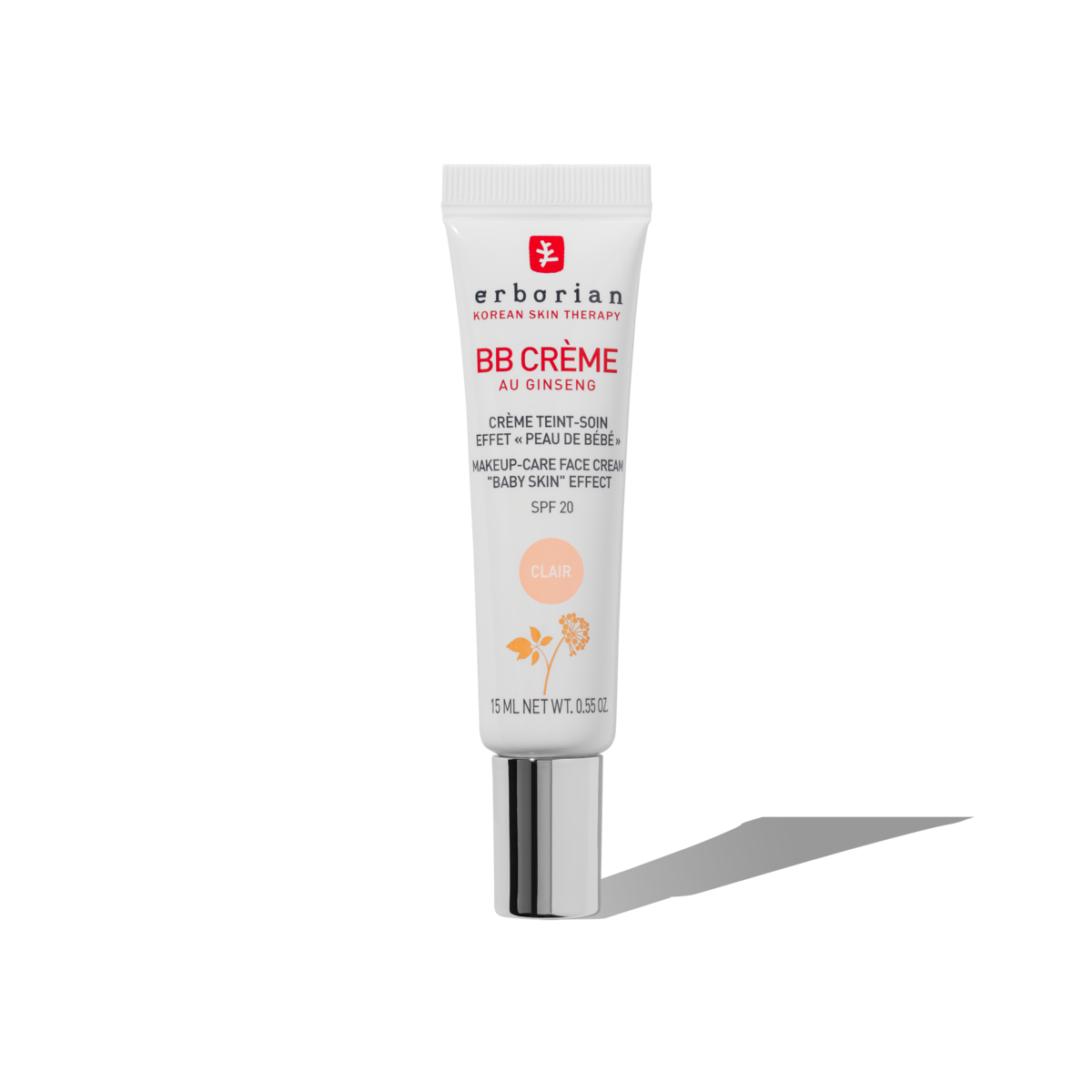 ERBORIAN SUPER BB AU GINSENG SPF20 - CLAIR 15ML 