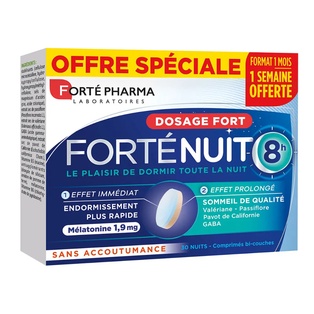 FORTE PHARMA FORTE NUIT MELATONINE 1.9 MG 8H - 30 COMPRIMES 