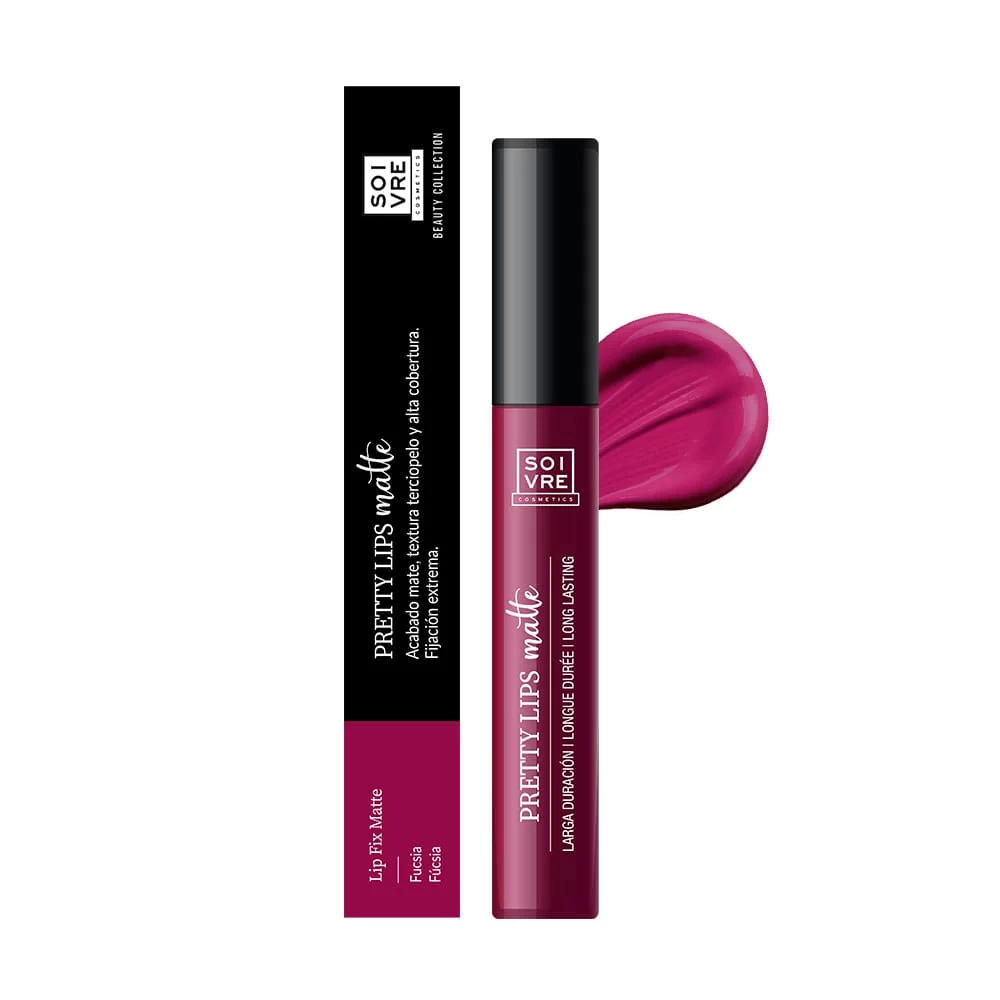 SOIVRE PRETTY LIPS MATTE FUSCHIA 5ML 