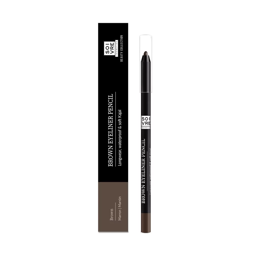SOIVRE CRAYON YEUX EYELINER KAJAL MARRON 1.2G 