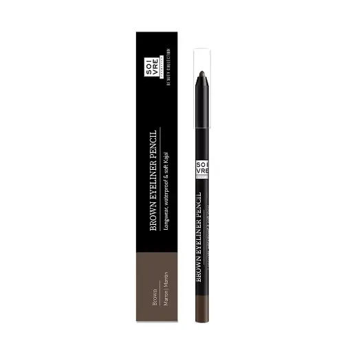 SOIVRE CRAYON YEUX EYELINER KAJAL MARRON 1.2G 