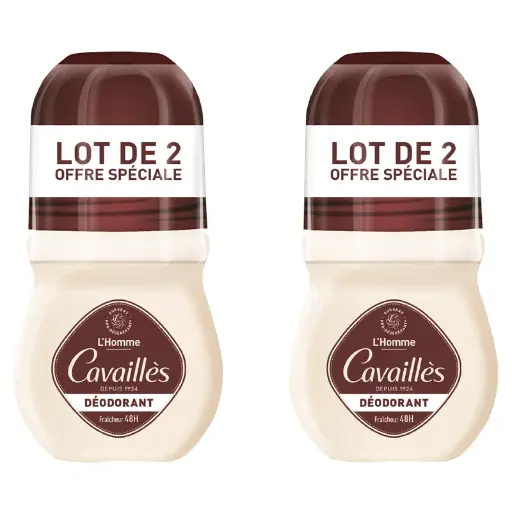 [3596490006839] ROGE CAVAILLES PACK L'HOMME DEODORANT 48H ROLL-ON 2*50ML