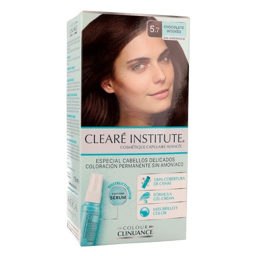 CLEARE INSTITUTE COLORATION - 5.7 CHOCOLAT PROFOND