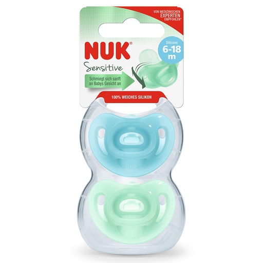 [4008600313212] NUK SUCETTE SENSITIVE 6-18M 