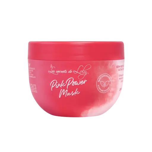 [3760378510545] LES SECRETS DE LOLY PINK POWER MASK SOIN RESTRUCTURANT ULTRA PROTEINE 300ML
