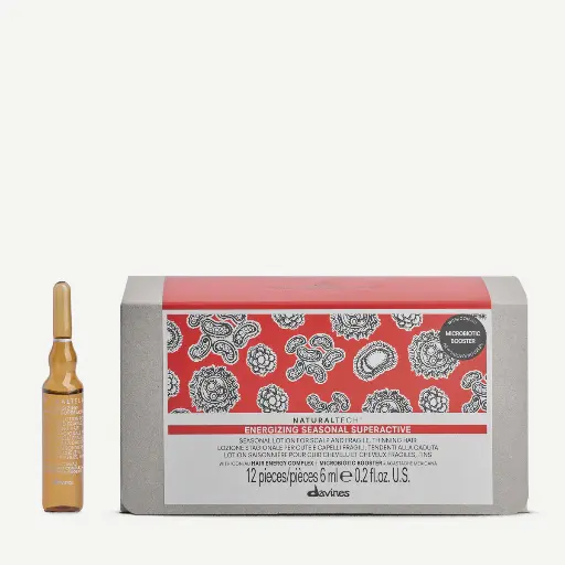 [8004608275398] DAVINES NATURALTECH ENERGIZING SEASONAL SUPERACTIVE LOTION 12 FLACONS*6ML
