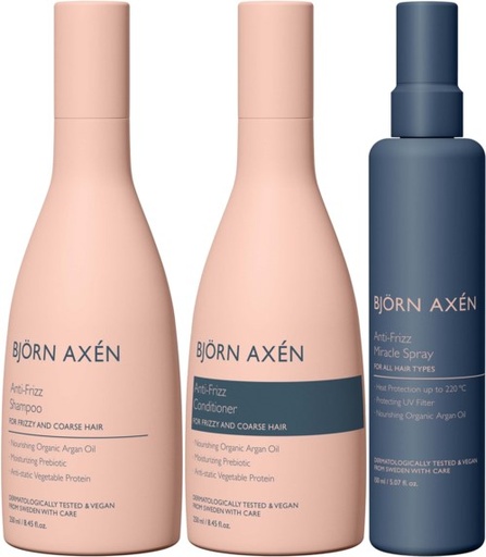 BJORN AXEN PACK ANTI-FRIZZ SHAMPOO 250ML + CONDITIONER 250ML