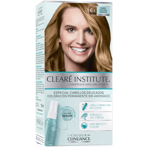 [8429449108405] CLEARE INSTITUTE COLORATION - 6.3 BLOND FONCE ET DORE 