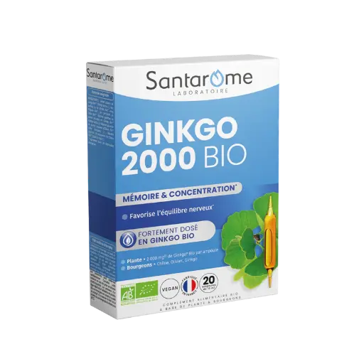 [3455540002675] SANTAROME GINGKO 2000 BIO - 20*10ML  