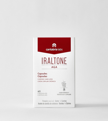 [8470002462533] CANTABRIA LABS IRALTONE AGA 60 CAPSULES 