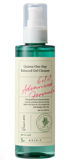 AXIS-Y QUINOA ONE STEP BALANCED GEL CLEANSER 180ML