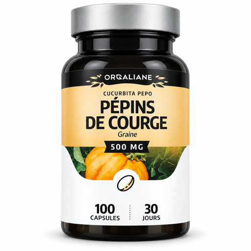 [3700216204366] GPH PEPINS DE COURGE 500MG - 100 CAPSULES
