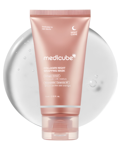 [8800256113217] MEDICUBE COLLAGEN NIGHT WRAPPING MASK 75ML