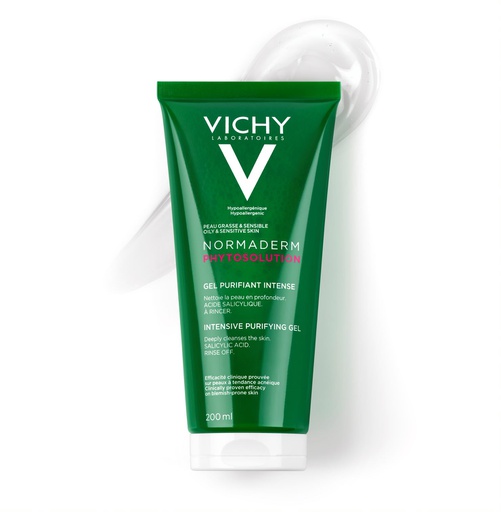 [3337875663076] VICHY NORMADERM PHYTOSOLUTION GEL PURIFIANT INTENSE 200ML