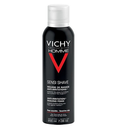 [3337871318901] VICHY HOMME SENSI SHAVE MOUSSE DE RASAGE 200ML