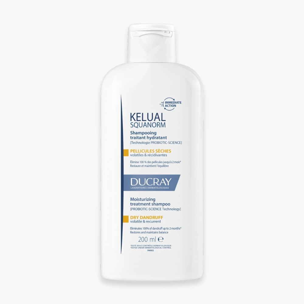 DUCRAY SQUANORM SHAMPOOING TRAITANT ANTI-PELLICULES SECHES 200ML