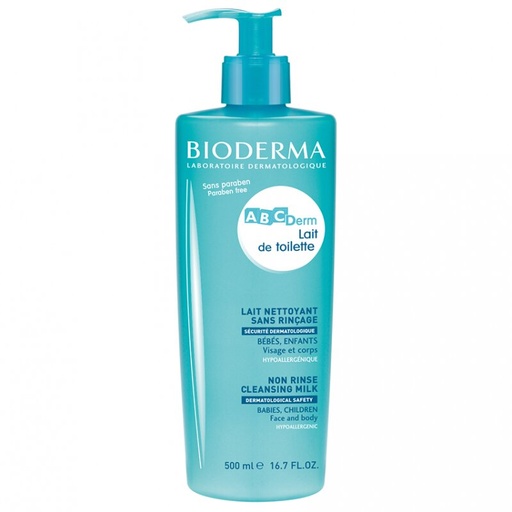 [3401396936190] BIODERMA ABCDERM LAIT DE TOILETTE 500ML