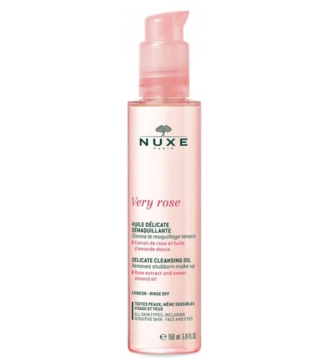 [3264680043475] NUXE VERY ROSE HUILE DELICATE DEMAQUILLANTE 150ML