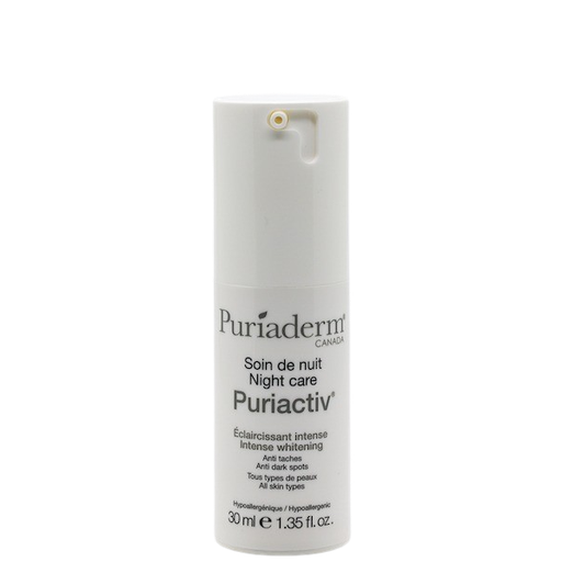 [818118510010] PURIADERM PURIACTIV SOIN DE NUIT ECLAIRCISSANT 30ML