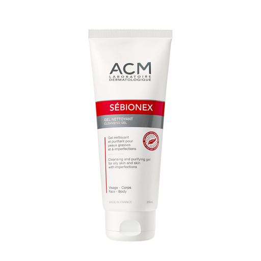 [3760095250274] ACM SEBIONEX GEL NETTOYANT 200ML