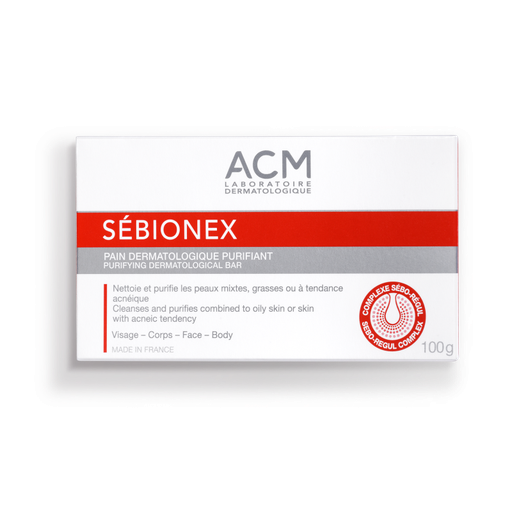 [3760095253282] ACM SEBIONEX PAIN DERMATOLOGIQUE PURIFIANT 100G