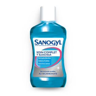 SANOGYL BAIN DE BOUCHE SOIN COMPLET+BLANCHEUR 500ML